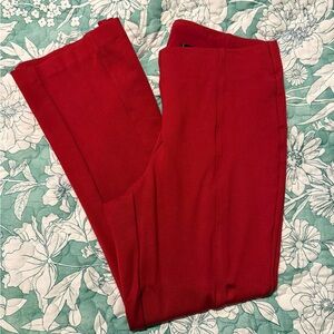 Rafaella Bold Red Trousers